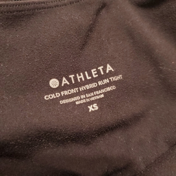 Athleta Cold Front Hybrid Run Tight Size XS - Picture 5 of 9
